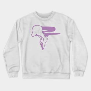 Smoke magenta Crewneck Sweatshirt